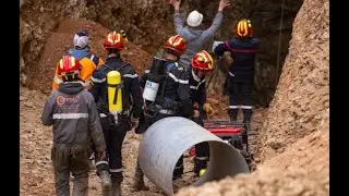 Live broadcast of the operation to remove the Moroccan child Ryan stuck in the well