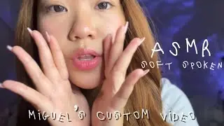 ASMR Custom Video | soft spoken, clapping & lip pumping with counting number 💗