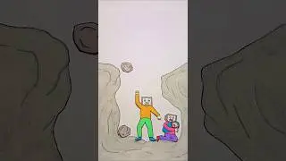 The TV dad saved his wife and child#shortsfeed #youtubeshorts #skibiditoilet #drawing #shorts