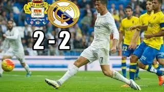 Las Palmas vs Real Madrid 2 2 All Goals and Highlights La Liga 2016