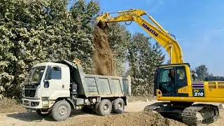 A New Komatsu Excavator Machine Lording Sub Besh for Asian Highway / Heavy Equipment / Mountain Rock