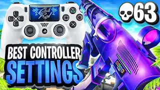 63 KILLS w/ THE #1 BEST WARZONE CONTROLLER SETTINGS (Aim Assist / Sensitivity / Deadzone)