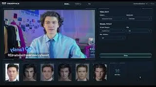 Use case - an awesome swapface AI app  (www.swapface.org)