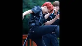 More attractive in police uniform 🥲😎🌌💜😌🥲#Jimin #BTS