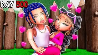 I CARRIED MY CRUSH In 99 Nights in The Forest On HARDMODE.. (ROBLOX)