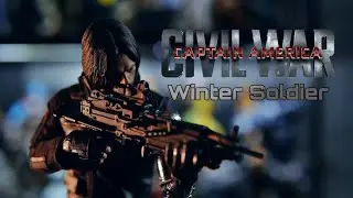 WINTER SOLDIER CIVIL WAR 1/6 SCALE FIGURE BY HOT TOYS