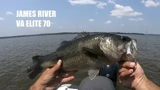 James River VA Elite 70 Bass Tournament
