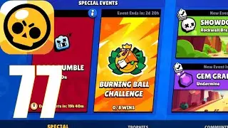 Brawl Stars - Gameplay Part 77 - BURNING BALL CHALLENGE