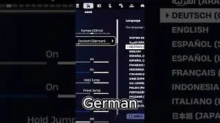 FORTNITE in GERMAN is WEIRD....