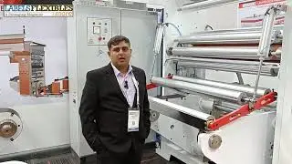 C.Trivedi & Co. showcased different range of Rotogravure Machines at PlastIndia 2023