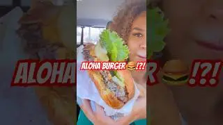 Trying Jollibee&rsquo;s Aloha Burger for the First Time&hellip; WHY DID NOBODY TELL ME?! #foodie #jollibee