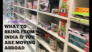 You Must Bring All This Items From India If You Are Moving USA/A COMPLETE SHOPPING LIST 2019