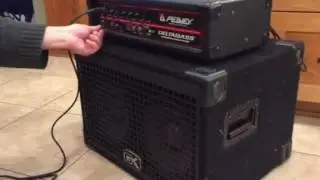 Peavy Delta Bass 160 head and Gallien-Krueger GK210BLX cab