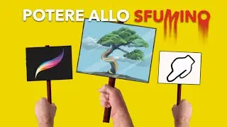 SFUMINO PROCREATE, guida ai segreti dello SMUDGE TOOL nel disegno digitale