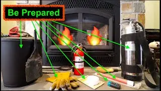 Tips to Prevent House Fires 🚧 | Fireplace / Wood Stove Basic Safety 🦺