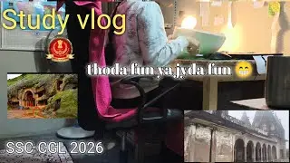 Study Vlog for SSC 2026/RRB NTPC| #study #studyvlog #vlog #motivation #ssccgl #rrbntpc #ssc 