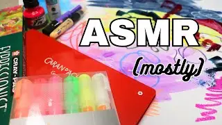 Testing New Art Supplies - ASMR (minus my comments here and there)