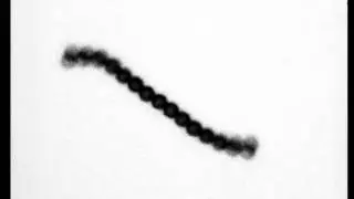 Magnetic Microchain in Oscillating Field -- Bending Oscillation