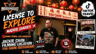 TikTok Travel License to Explore - Jackie Chan Filming Location : Foo Chow Restaurant, China Town.