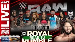 WWE RAW ON NETFLIX TORONTO / ROYAL RUMBLE WEEK!