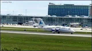 Summit Air RJ85 Landing At YVR Airport - YVR Airport 4K