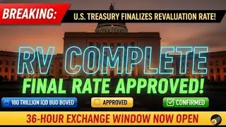 🚨 U.S. Treasury Protocol Set: Iraqi Dinar (IQD) Technical Revaluation CONFIRMED! 💰🔥