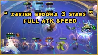 XAVIER EUDORA 3 STARS FULL ATK SPEED ELEMENTALIST COMBO FORSAKEN LIGHT