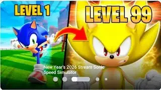 New Year's 2026 Stream Sonic Speed Simulator to New Yoke City but still Level 121