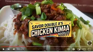 Double A Cafe's Chicken Kima Noodles: A Savory Fusion of Flavor and Comfort