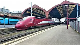 Un spot de folie à la gare de Strasbourg avec Le TGV Alsacien et Français (partie 2/2)
