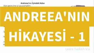 Learn Turkish Translation - 14 (B1 level)