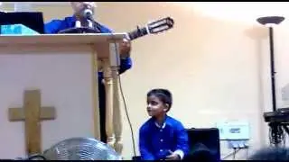 iglesia de la hermosa/logroño/el hermano OSCAR compone una alabanza para la iglesia