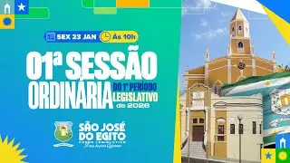 01 Sessão Ordinária do 1º Período Legislativo de 2026