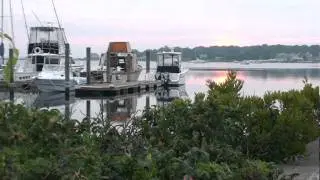 A West Island Summer's Calm at Dawn. West Island Causeway