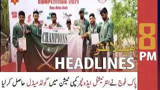 ARY News Headlines | 8 PM | 21 March 2021