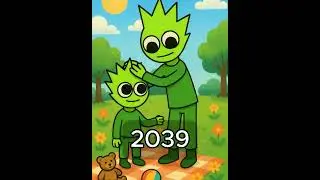 Incredibox Sprunki Baby to Adult (episode 2) Ovaks (Lime) #sprunki #incredibox #animation