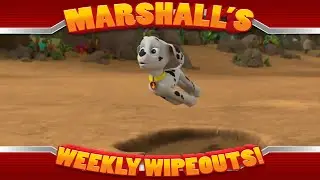 Marshall's Weekly Wipeouts (Dino Rescue: Pups And The Lost Dino Eggs)