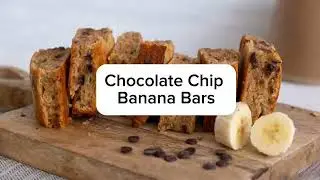 Chocolate Chip Banana Bars Recipe