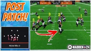 *Post Patch* How To Run The New Nickel 33 Blitz In Madden 24! | Gameplay Included! |