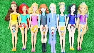 Cute Miniatures Disney Princess Frozen ELSA & Annall! elsa satisfying unboxing