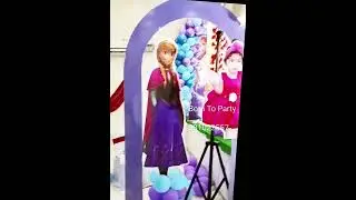 Frozen Theme Party,  Birthday Party | Decoration | Party Planning