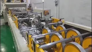 Advanced High-Speed Elegant Luxury Bag Creation making Machine #paperbagmachine