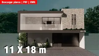 CASA MODERNA UNIFAMILIAR 11 X 18 METROS | 4 ALCOBAS | GARAJE 3 AUTOS