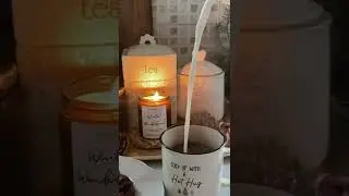 tea time #relax #shorts #cozy #soothingambience #soundsofnature #aestethic
