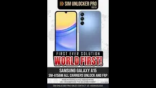 Sim-Unlocker Pro Exclusive | SAMSUNG A15 SM-156M Unlock Done | Guide How to Unlock |