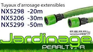 TUYAU D'ARROSAGE RÉTRACTABLE EXTENSIBLE - [PEARLTV.FR]