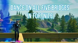 How to dance on all colored bridges in a single Fortnite match