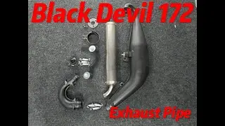 Vortex Aero Black Devil Cors air M25Y 172 exhaust pipe