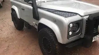 Land Rover Defender 90 TD5 X-tech stage 3 tuned for sale walkaround