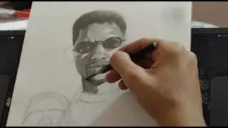 HOW TO DRAW WILL SMITH | REAL TIME VIDEO | ART FELLOW